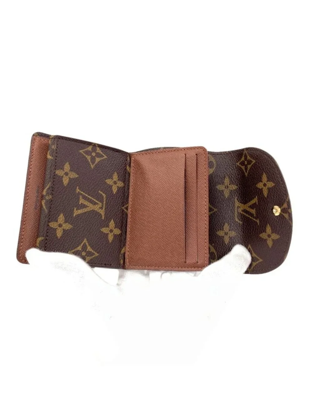 Louis Vuitton Portefeuille Helene Bifold Wallet Monogram Canvas
